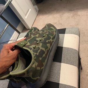 Adidas camouflage shoes size 11